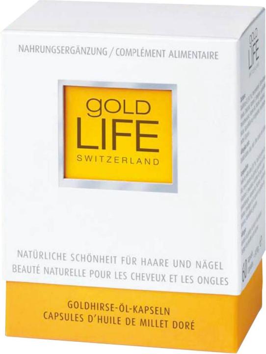 Produktbild Gold Life Goldhirse-Öl Kapseln
