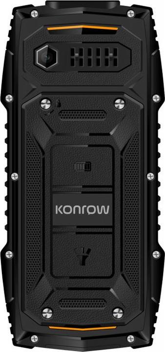 Actual product image Konrow Stone Plus - Téléphone Antichoc Certifié IP68 - 2.4" - Double Sim - Noir (2.40", 2G)