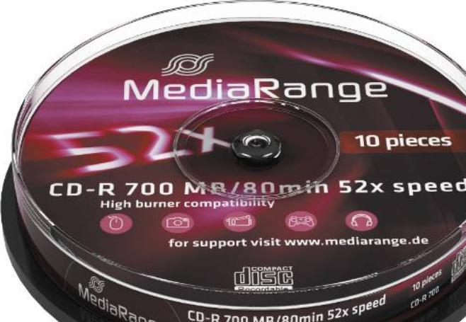 Produktbild MediaRange CD-R (10 x)