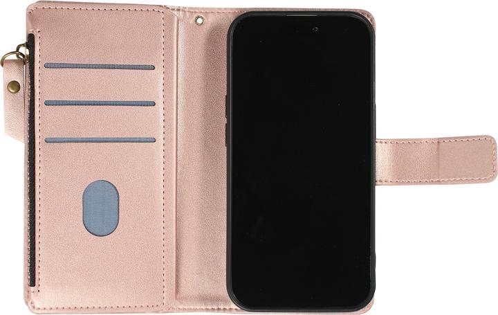 Image du produit PhoneLook Fourre Etui portefeuille luxueux et sophistiqué en cuir avec aimant et compartiment à monnaie (Apple iPhone 15)