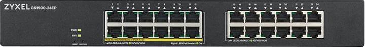Image du produit Zyxel Commutateur 24x GbE L2 GS1900-2412x PoE+ Ports (24 Ports)