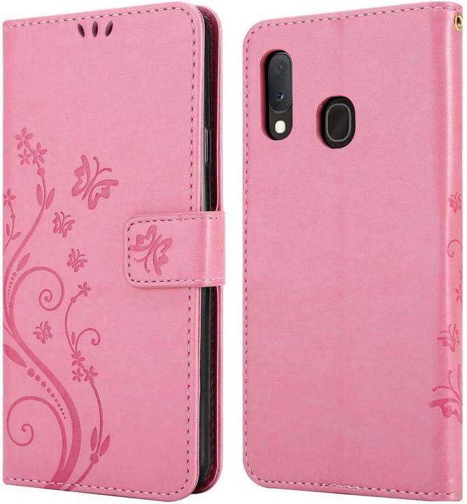 Actual product image Cadorabo Flower Book Cover (Samsung Galaxy A10e)