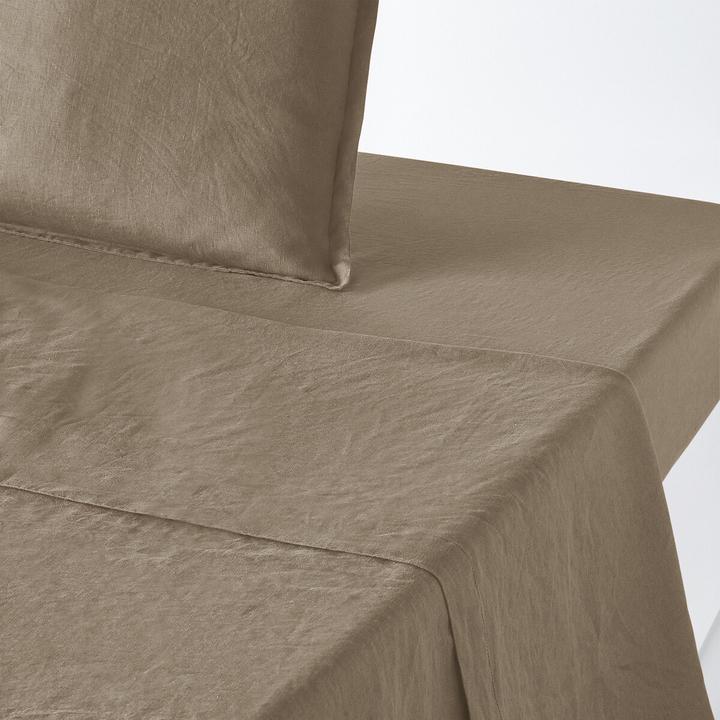 Taupe linen