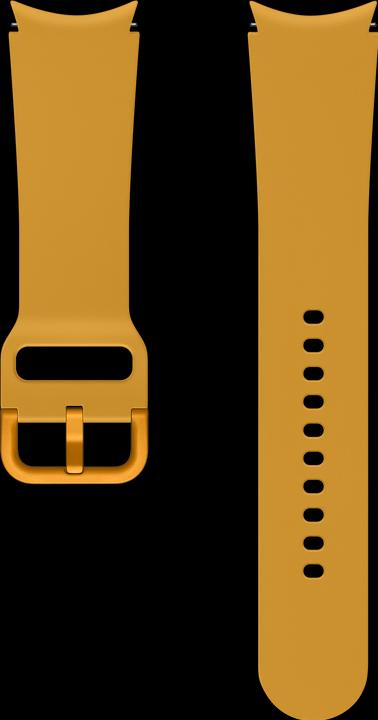 Actual product image Samsung Sport band 20mm M/L mustard (20 mm, Fluoroelastomer, Galaxy Watch, Galaxy Watch 4)