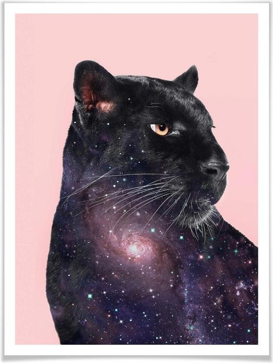 Image du produit Trenddeko Loose - Panthère Galaxy (40 x 50 cm)