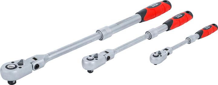 Actual product image DIY-Wood Switch ratchet set | extendable, angular | output external square 6.3 mm (1/4") - 10 mm (3/8") (1/4")