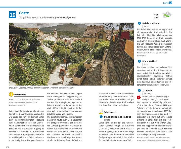 Actual product image Adac Travel guide plus Corsica