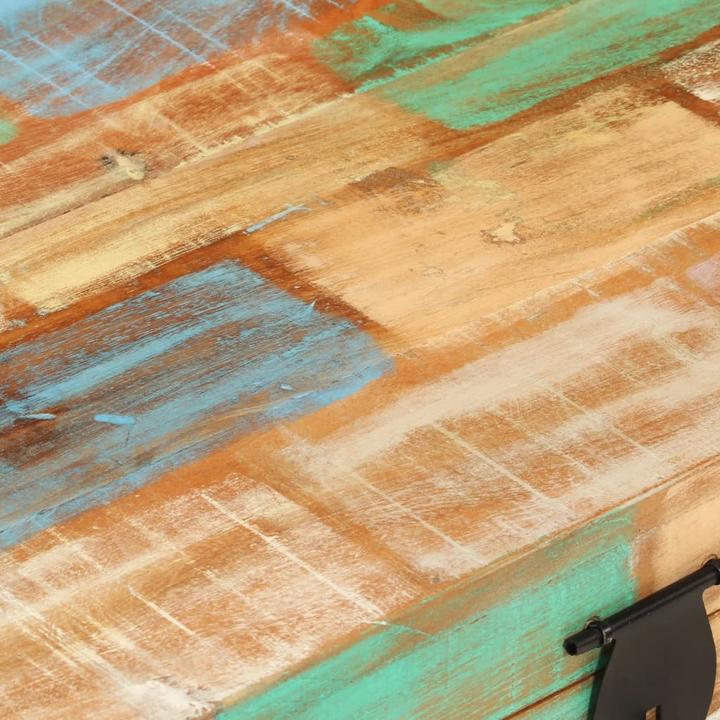 Actual product image VidaXL Chest solid old wood,Colour: Multicoloured,Material: Solid wood (73 x 39 x 41 cm)