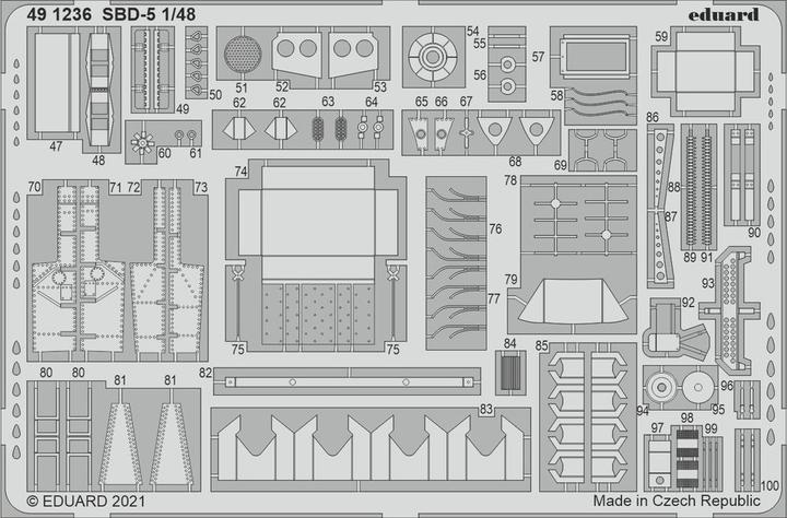 Produktbild Eduard SBD-5, for REVELL