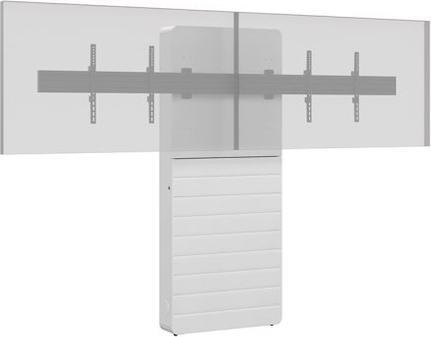 Immagine prodotto Hagor CON-Line W Dual 140-165cm mobile multimediale da pavimento a parete per 2 display VESA max. (Pavimento, 65", 70 kg)