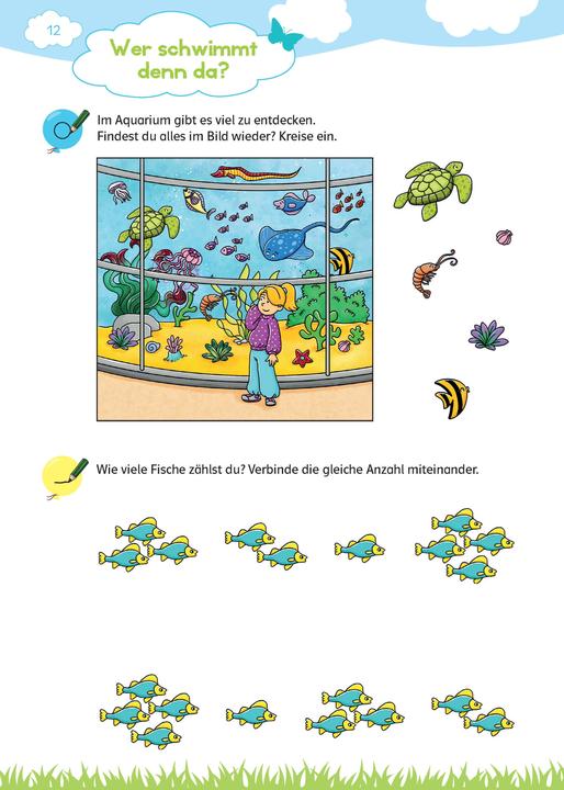 Produktbild Mein grosses buntes Kindergarten-Rätselbuch (Deutsch, Klett Lerntraining, 2023)