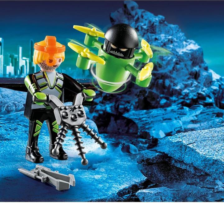 Produktbild Playmobil Agent mit Drohne (70248, Playmobil Special Plus)