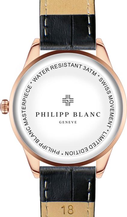 Actual product image Philipp Blanc Crocodile leather watch (38 mm)