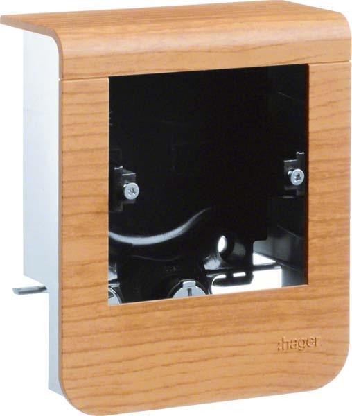 Hager TEH SL20055901D2 GerÃ¤tetrÃ¤ger uni design SL 20x55 Dekor Buche (10.50 cm)