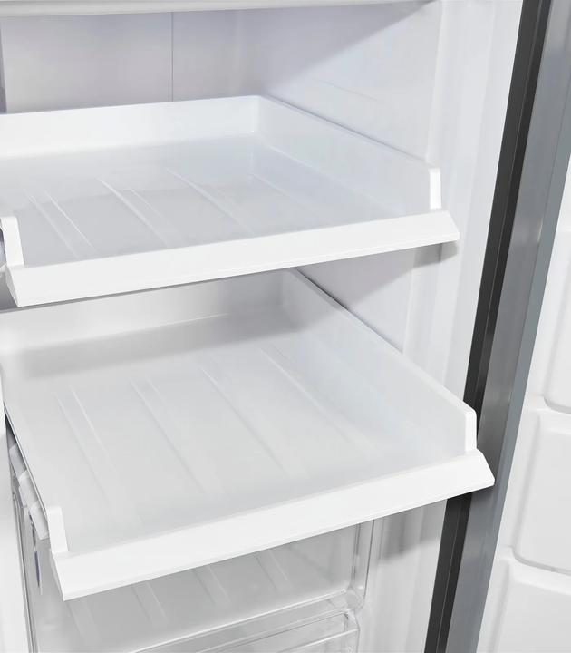 Actual product image Exquisit GS231-NF-H-010D inoxlook, freezer (freestanding) (Stand-alone, 161 l)