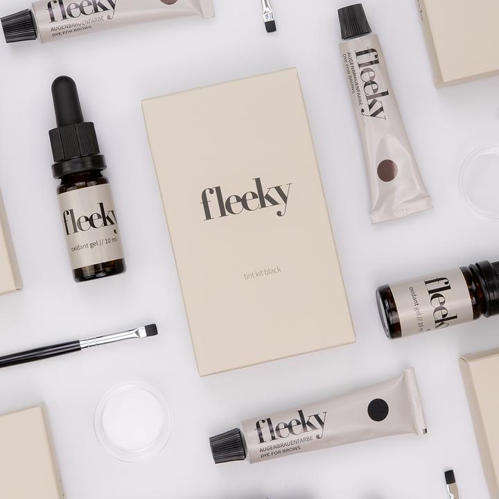 Produktbild Fleeky Tint Kit - Augenbrauen Haarfärbeset (Haarpflege set)
