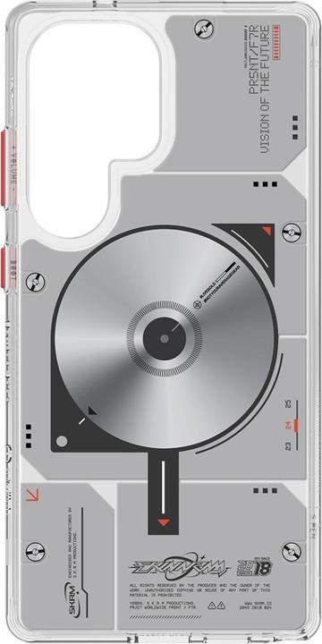 Actual product image Skinarma Case Nova MagSafe for Samsung Galaxy S25 Ultra transparent (Samsung Galaxy S25 Ultra)