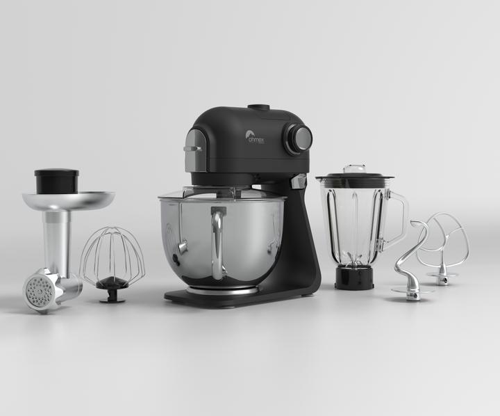 Produktbild Ohmex Küchenmaschine OHM-SMX-5700 Schwarz (1200 W)