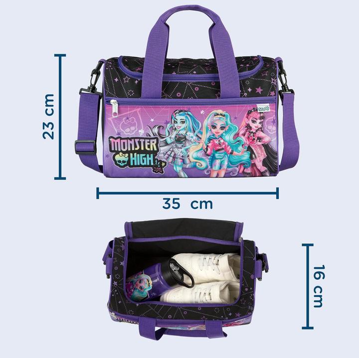 Produktbild Scooli Turnsack Monster High 8 l, Volumen: 8 l (8 l)