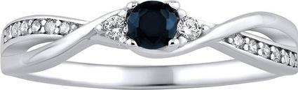 Silvego Silver ring with real natural sapphire JJJR1100SAP - Circuit: 53 mm (53, 925 Silber)