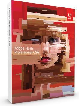 Actual product image Adobe Flash Professional CS6