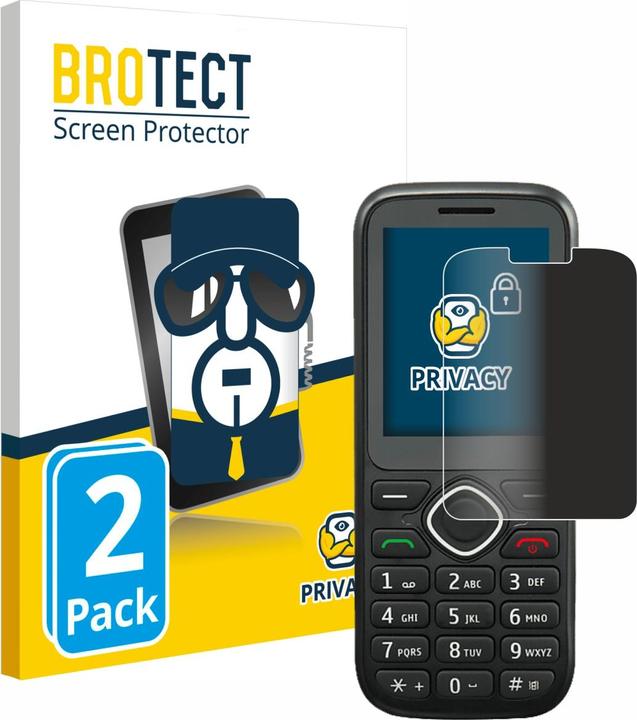 Productafbeelding BROTECT Sichtschutzfolie Anti-Spy Privacy Folie Blaulicht-Schutz (2 Stuk, Oppo A11)