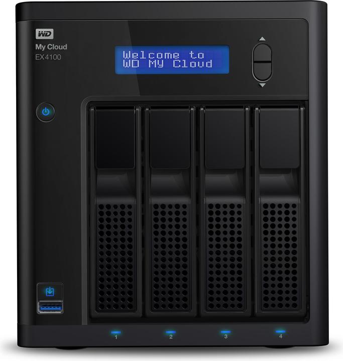 WD My Cloud EX4100 (2 x 4 TB, WD Red)