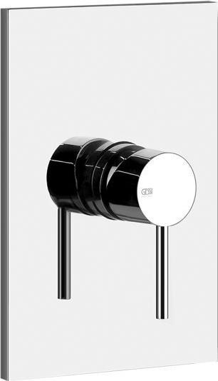 Gessi Emporio Via Tortona Fertigmontageset Einhebelmischer, ohne Umstellung, für Wanne/Dusche, 4466