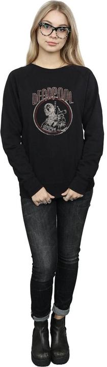 Immagine prodotto Deadpool Vintage Circle Felpa Donna (M)