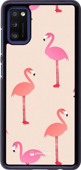 Produktbild PhoneLook Hülle Pink Flamingos Pattern (Samsung Galaxy A41)