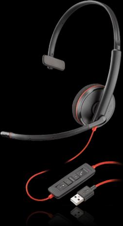 Actual product image Poly Blackwire 3220 (Cable, USB-A)