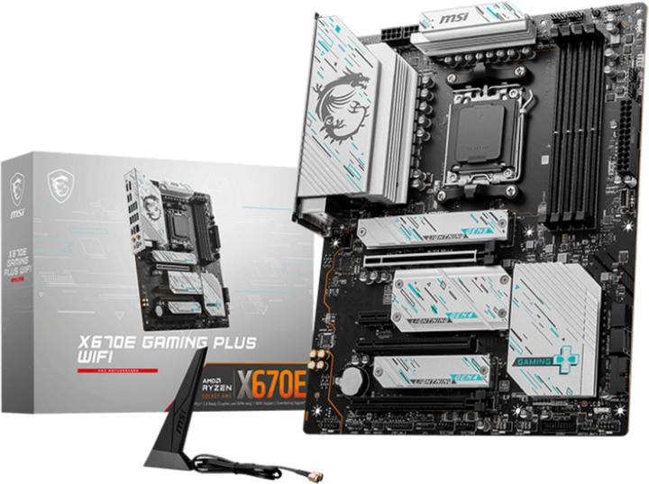 MSI X670E GAMING PLUS WIFI (AM5, AMD X670E, ATX)