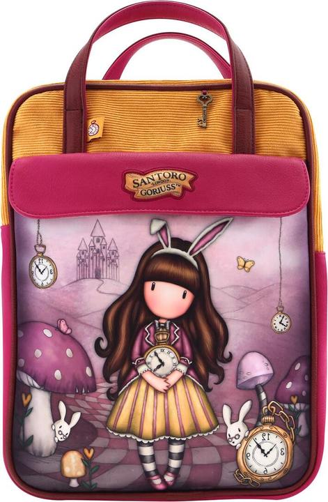 Gorjuss Rucksack Just one second Lachsfarben (27 x 10 x 37 cm)