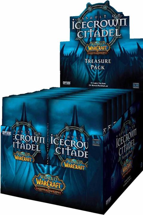 Actual product image World of Warcraft TCG Assault on Icecrown Citadel TCG Treasure Pack (English, Booster display)