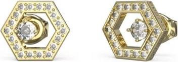 Guess - Charming Tiny Dancer Gold Plated Cubic Zirconia Earrings JUBE04651JWYGT/U