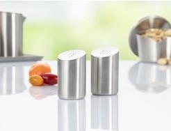 Productafbeelding Esmeyer Peper & zoutstel Vista zilver 73,0 mm (Zout, Peper)