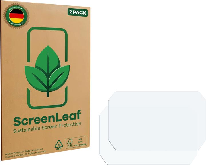 Image du produit ScreenLeaf Film de protection d'écran, Protection d'écran Écologique, Clear, Anti-Rayures