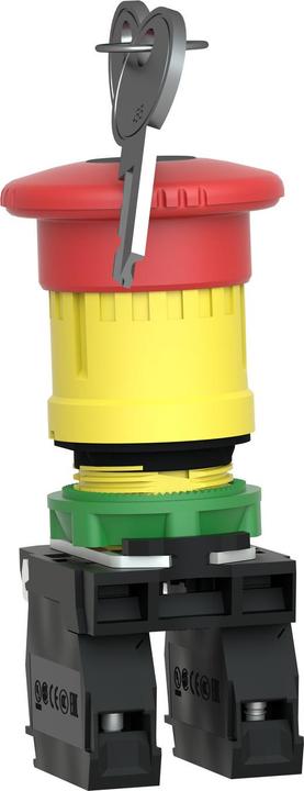 Produktbild Schneider Electric Not-Halt-Schalter 40mm Schlüssel 1S 1Ö