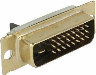 Actual product image Delock Connector DVI 24+1 male (DVI, 1.71 cm)