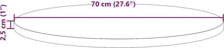 Immagine prodotto VidaXL Kresten (Ø 70 x 2,5 cm)