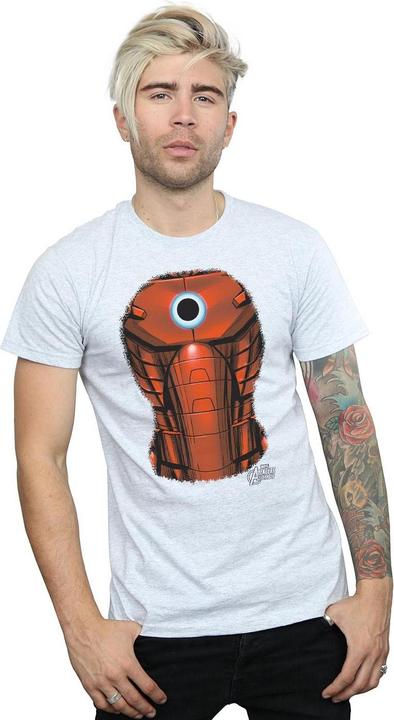 Actual product image Mens Iron Man Chest Burst T-Shirt (S)