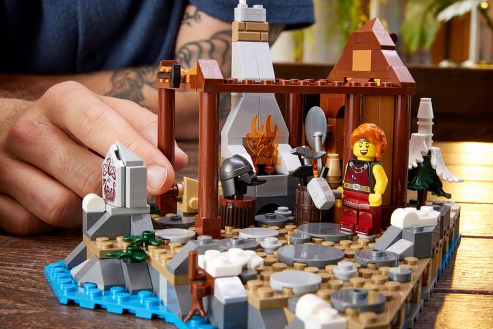 Image du produit LEGO Ideas Village viking (21343, LEGO Ideas, LEGO difficiles à trouver)