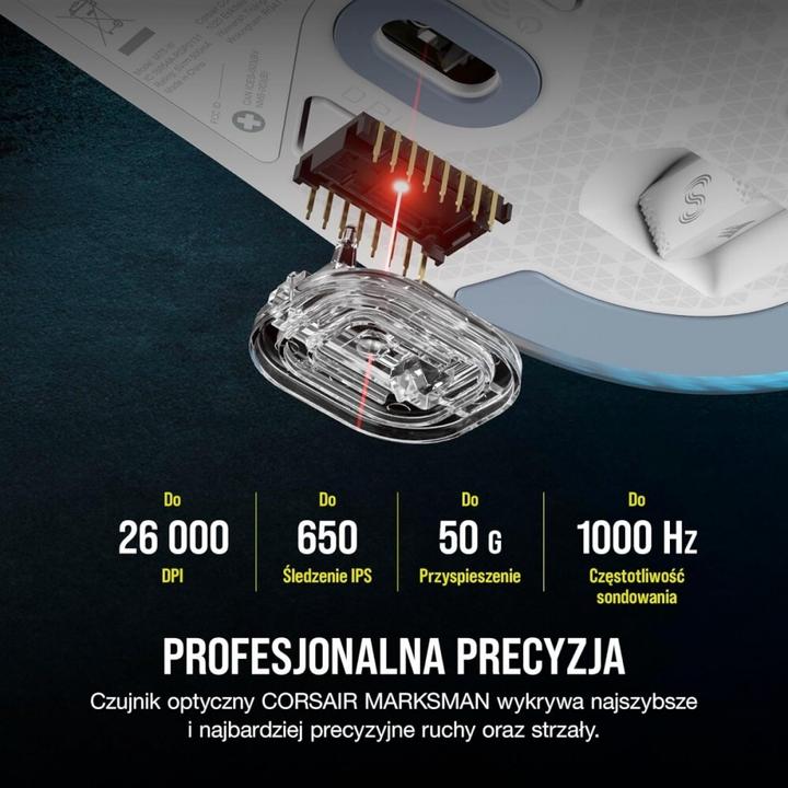 Actual product image Corsair M75 (Wireless, Cable)