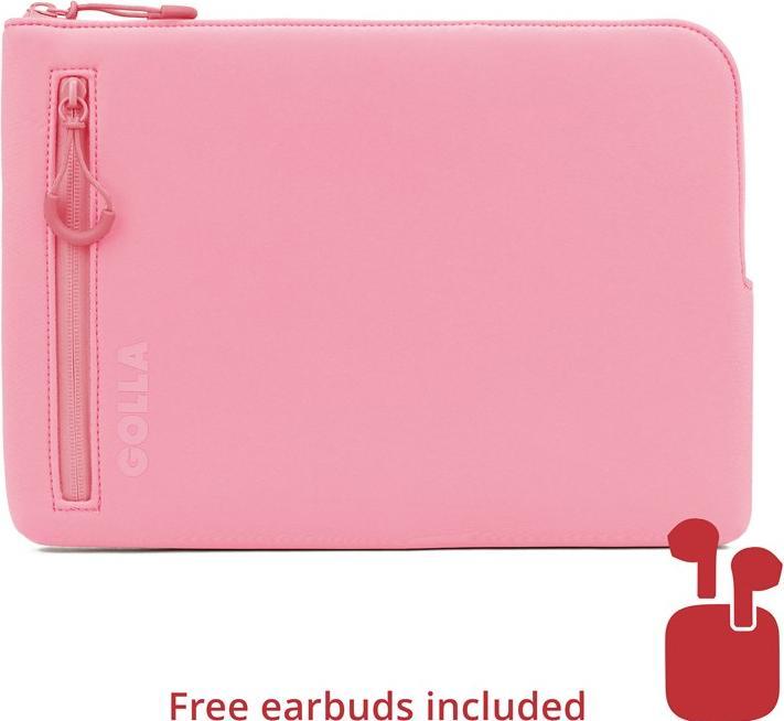 Actual product image Golla Laptop sleeve 14 inch, pink (14", Apple, HP, ASUS, Dell, Lenovo)