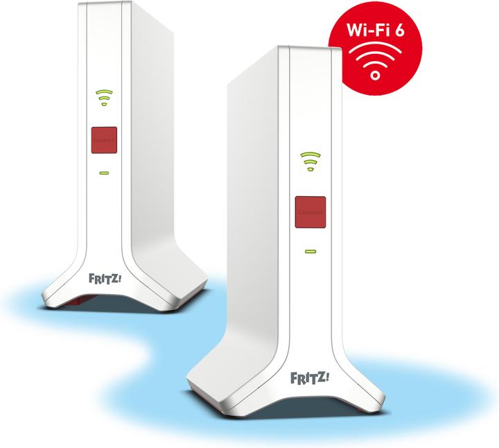 Actual product image AVM FRITZ!Mesh Set 4200 2-pack International (2400 Mbit/s, 600 Mbit/s)