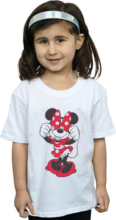 Immagine prodotto Disney Minnie Mouse Bow Eyes Maglietta Ragazze (140, 146)