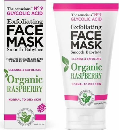 Biovène Glykolsäure-Peeling-Gesichtsmaske Bio-Himbeere 50ml (50 ml)