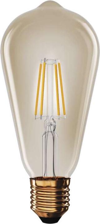 Emos LED Lampe Vintage ST64 / E27 / 4,5 W (40 W) / 420 lm / Warmweiss (E27, 4.50 W, 420 lm, 1 x, F)