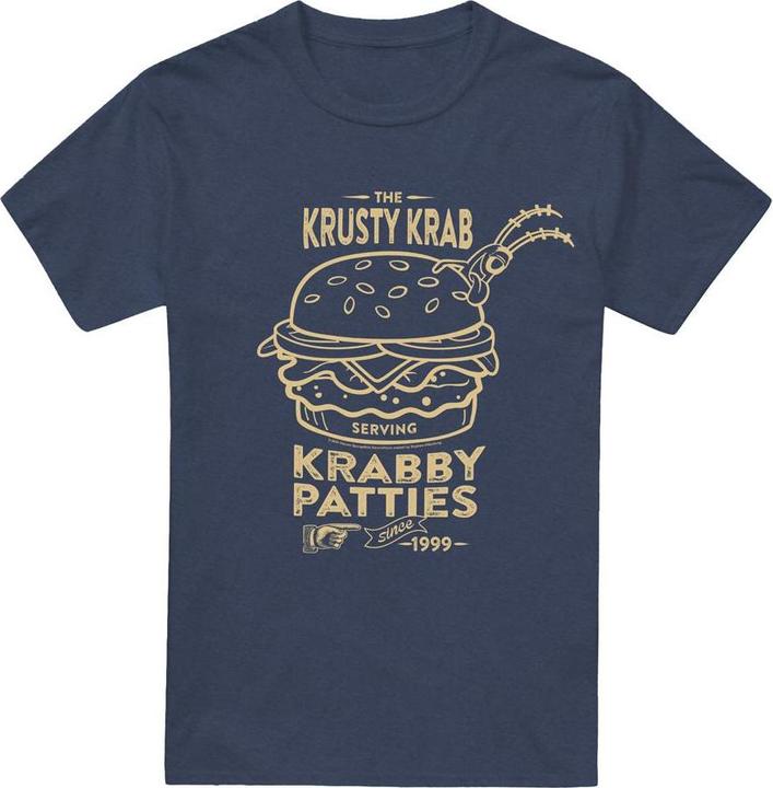 Immagine prodotto Spongebob Squarepants The Krusty Krab Shock Mono Maglietta Adulto Unisex (M)
