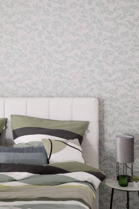 Immagine prodotto Schöner Wohnen Lampada da tavolo Grace E27 con paralume in tessuto nero argento 43cm